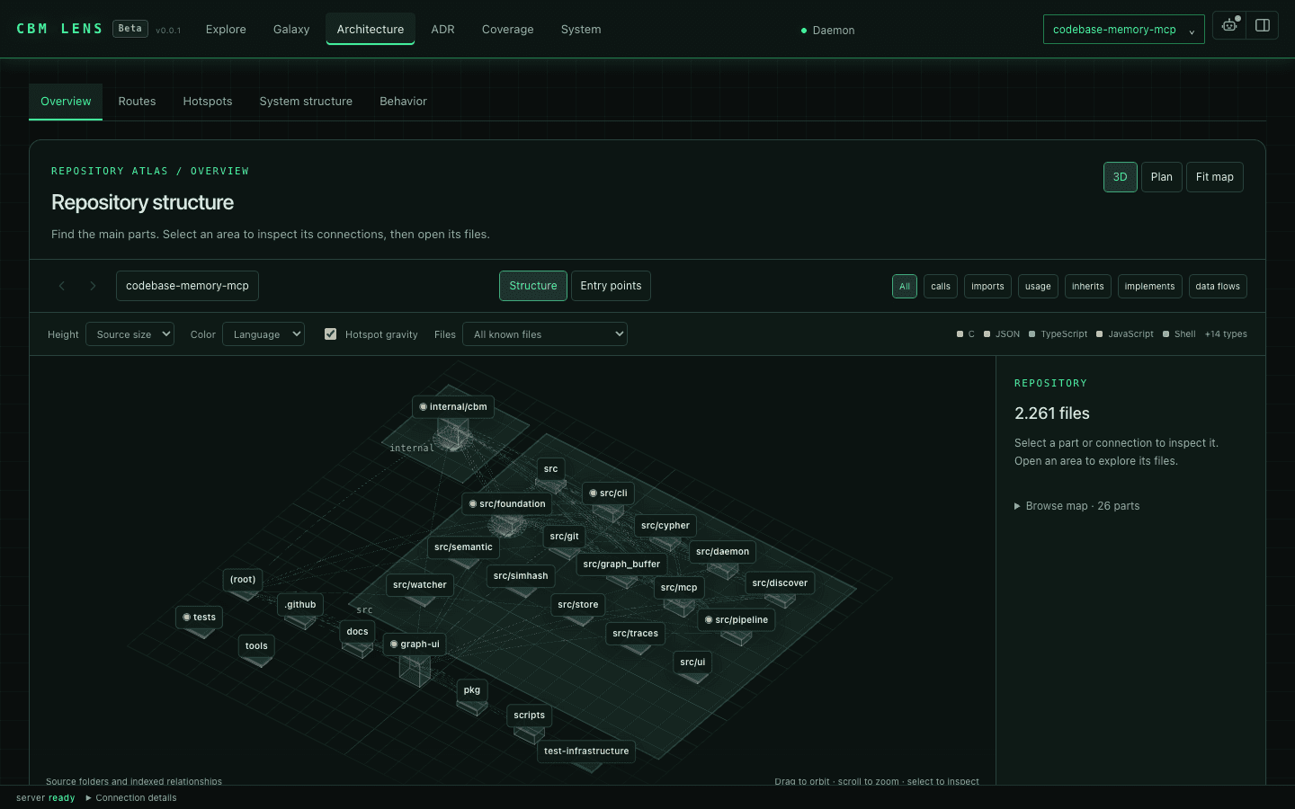 codebase-memory-mcp : un graphe de code pour agents IA