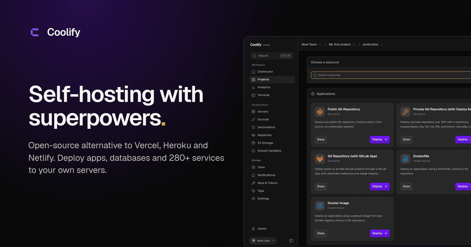 Coolify : son propre Vercel sur un VPS à 5 euros