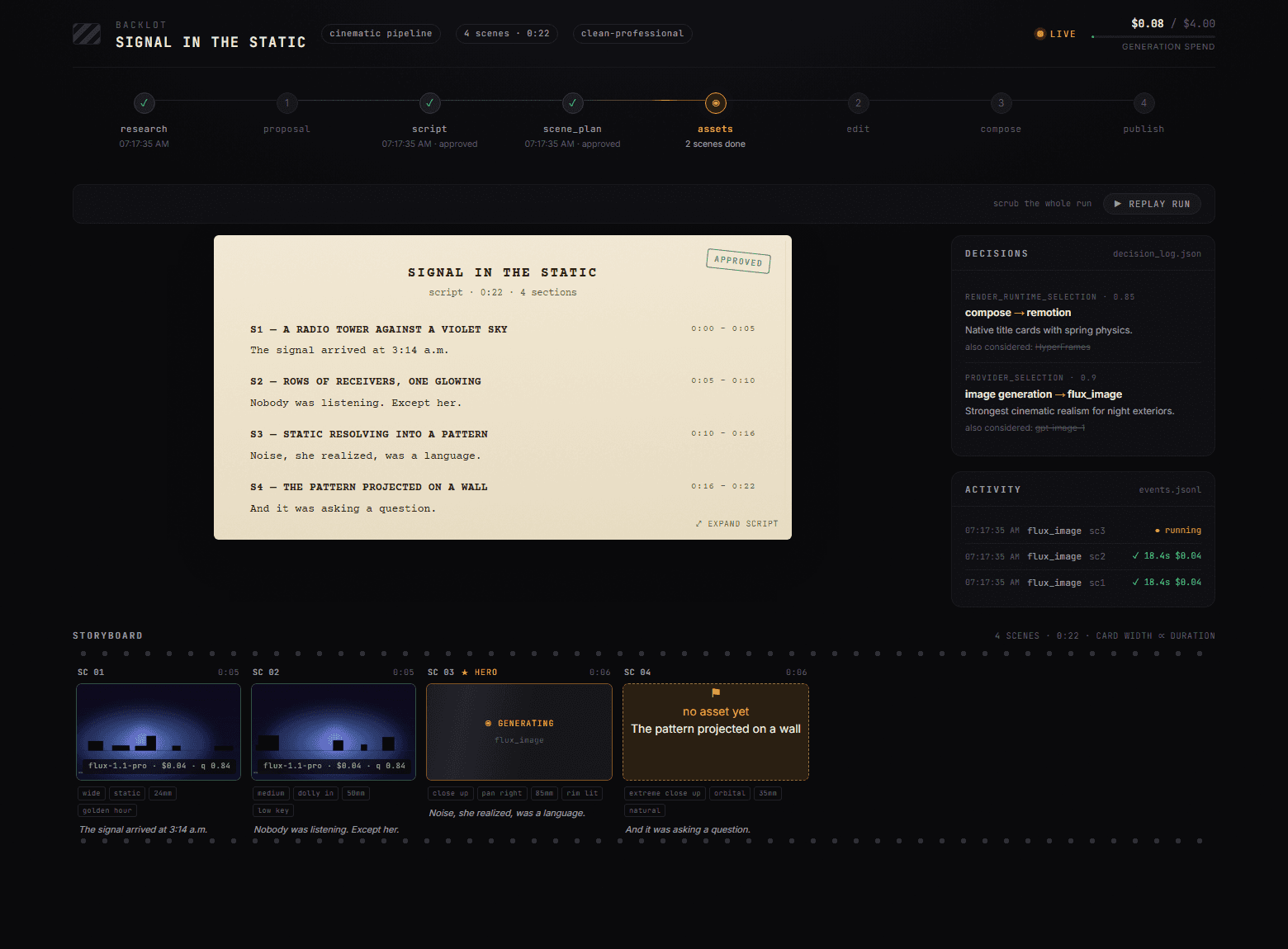OpenMontage : un studio vidéo piloté par votre agent de code
